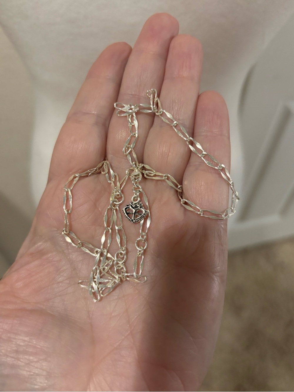 Virgins Saints & Angels  Figaro Chain Necklace